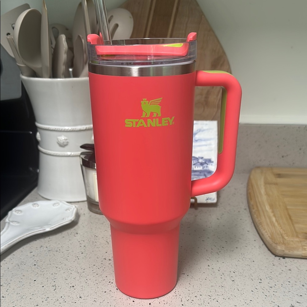 Stanley Pink Insulated Water Bottle